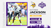 Oregon CB Khyree Jackson selected by the Minnesota Vikings in the NFL draft