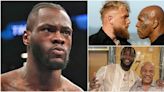 Deontay Wilder held nothing back when sharing his true feelings about Mike Tyson vs Jake Paul