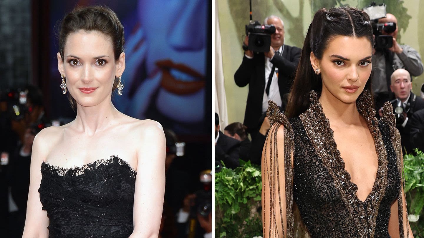 Winona Ryder Reacts to Kendall Jenner Wearing Her Archival Givenchy Dress to the Met Gala