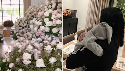 Kourtney Kardashian Is Showered with Flowers on Romantic First Mother's Day with Son Rocky
