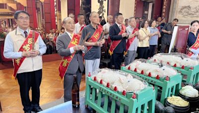 祀典大天后宮秋祭釋奠大典 王金平擔任正獻官