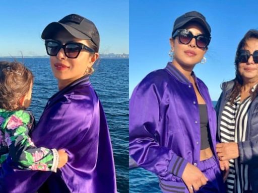 Priyanka Chopra Takes Malti Marie, Madhu Chopra Whale Watching In Australia Amid The Bluff Shoot - News18