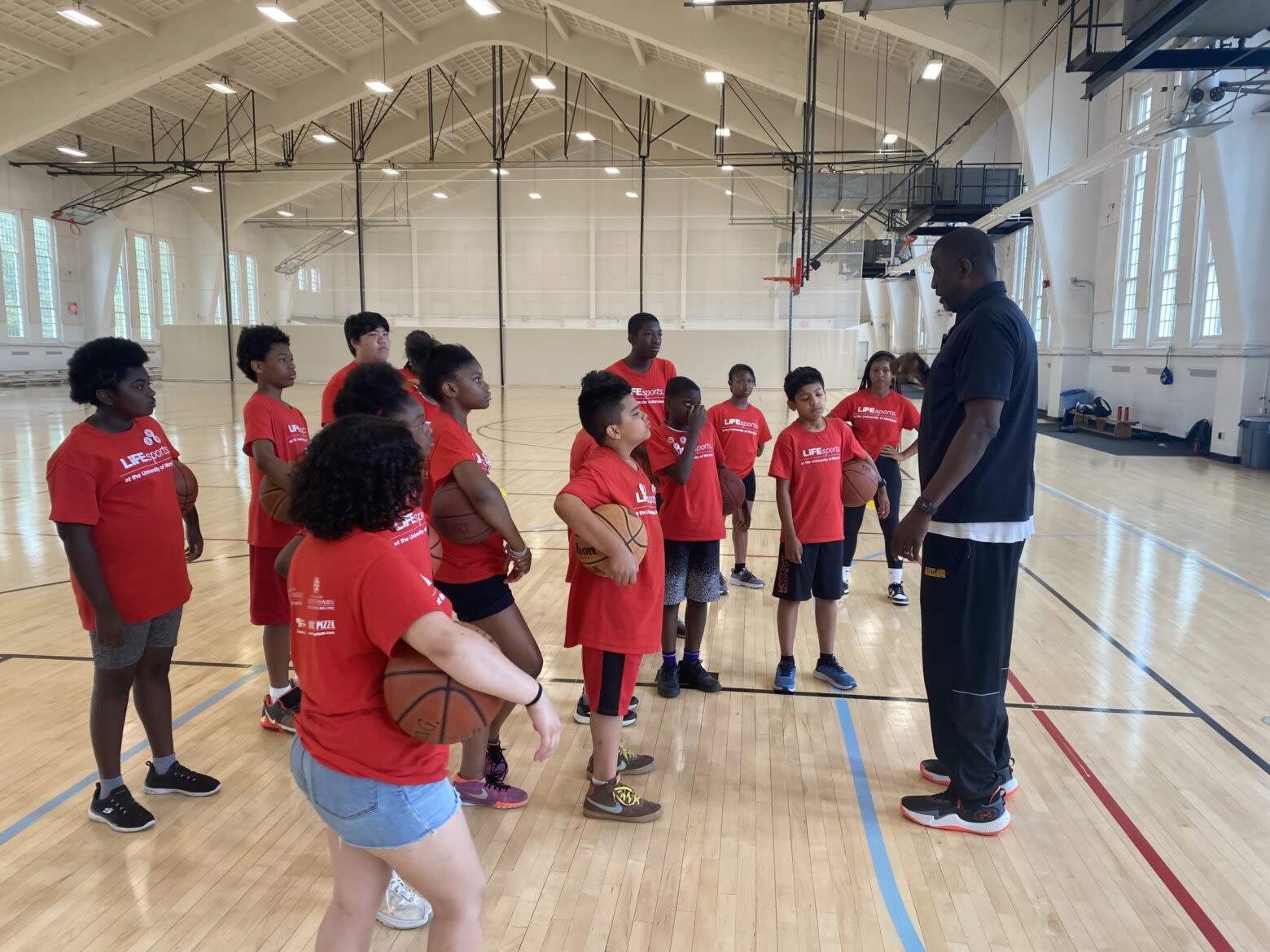 U.Md. summer camp helps middle schoolers with life lessons through sports, with insight from ‘the Wizard’ - WTOP News