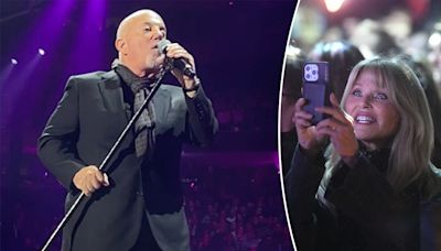 Christie Brinkley’s ex-husband Billy Joel serenades her at concert 30 years after split