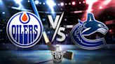 Oilers vs. Canucks Game 2 prediction, odds, pick