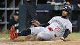 Byron Buxton leaves game with injury after stolen-base attempt