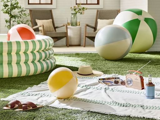 Joanna Gaines’ $12 Vintage-Inspired Beach Ball Set Is a Must-Have for Your Pool, Backyard, or Beach Adventures