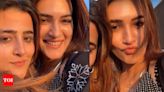 After her smoking video goes viral, Kriti Sanon drops glimpse from her vacay as she vibes with 'boho baby' Nupur Sanon | Hindi Movie News - Times of India