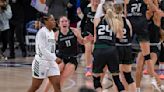 Green Bay women share tears of joy with coach during emotional March Madness journey