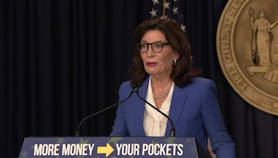 Gov. Kathy Hochul criticizes former President Donald Trump's tax policies after Long Island rally