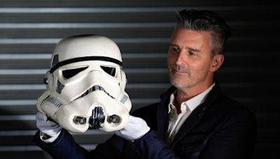 Stormtrooper helmet could fetch up to £500,000 in movie memorabilia auction