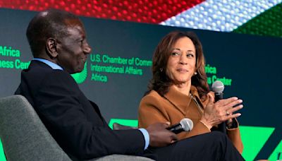 Harris announces plans to help 80% of Africa gain access to the internet, up from 40% now