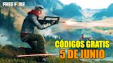 Free Fire | Códigos de hoy miércoles 5 de junio de 2024: recompensas gratis