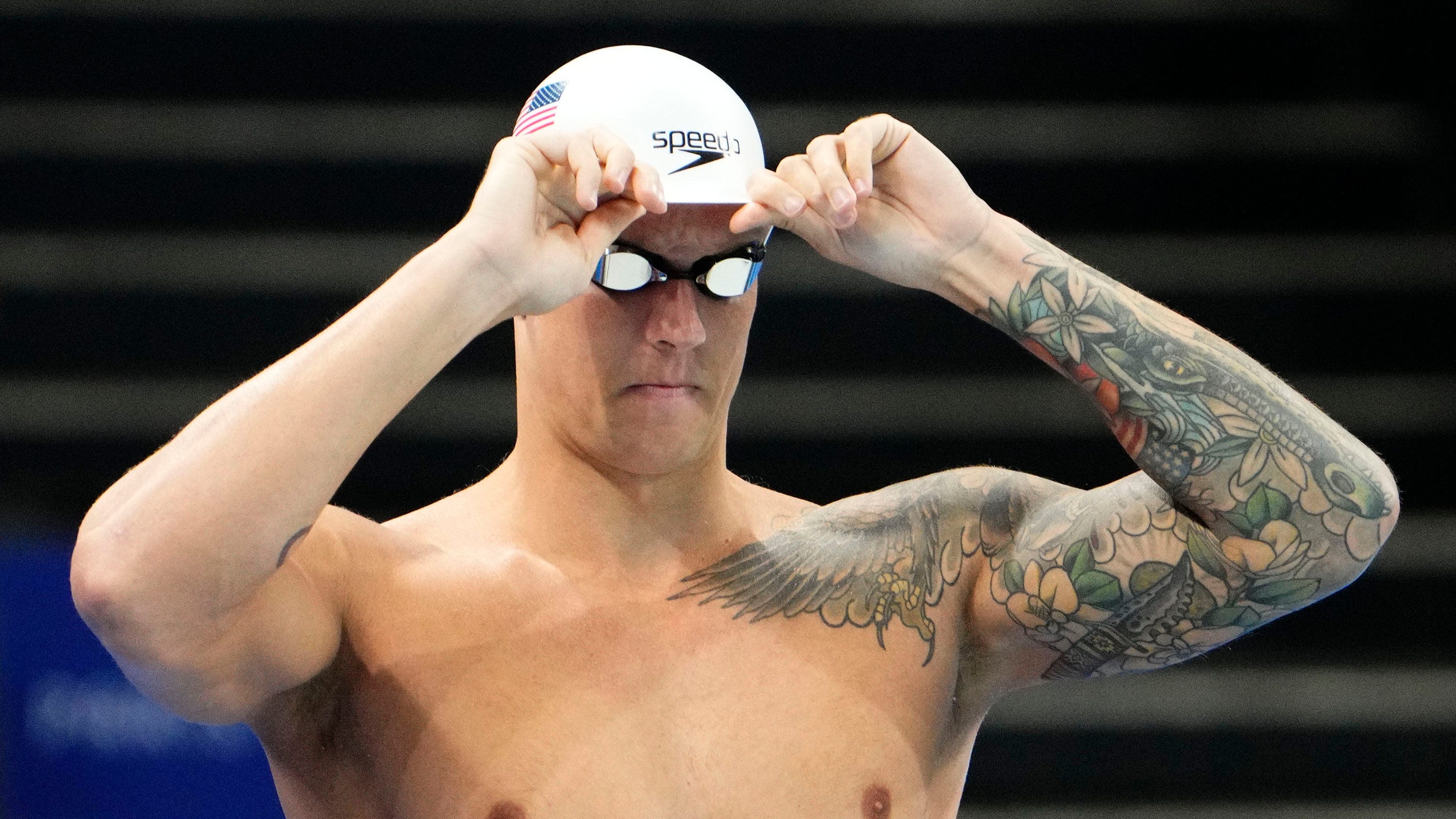 Team USA wins men's 4x100 freestyle relay for first gold of Paris Olympics