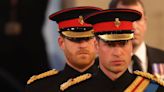 William And Harry Reunite Again As They Watch Over Queen's Coffin