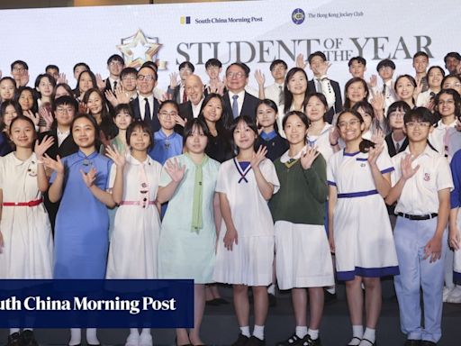 20 Hong Kong secondary school pupils win top honours at Student of the Year Awards