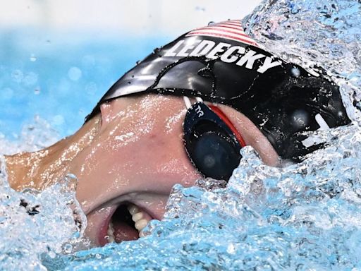 Fans React To Katie Ledecky's Resounding Loss To Ariarne Titmus At Olympics