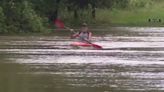 Houston flooding: Rising river water prompts high-water rescues in Humble