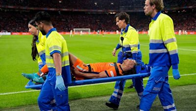 Manchester City star stretchered out of Netherlands vs Germany clash