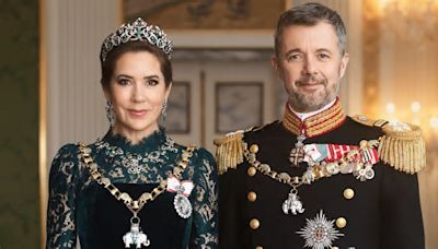 Federico y Mary de Dinamarca, todo opulencia en su primer retrato: así lo hicieron otras monarquías