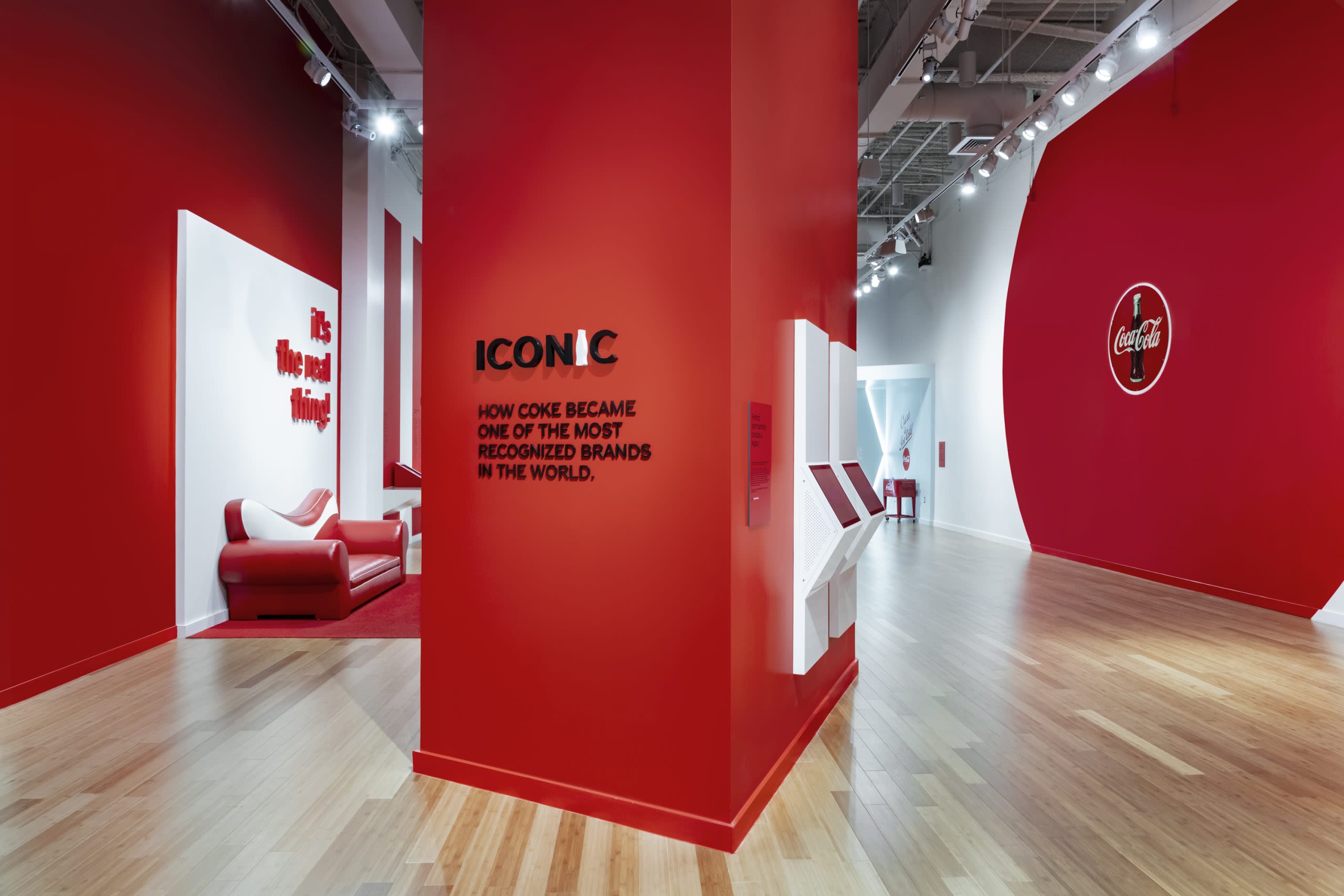 World of Coca-Cola in Atlanta featuring new exhibit titled 'Icons'