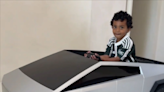 Kris Jenner Gifts Grandson Psalm a $1,500 Toy Tesla Cybertruck for His 5th Birthday