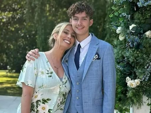 Stacey Solomon shows rarely-seen son all grown up & off to school prom