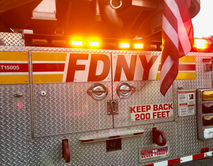 Crews battle fire in a hotel in Midtown Manhattan: FDNY