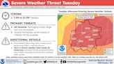 Cincinnati weather alert: Southwest Ohio, NKY at risk for tornadoes, severe storms Tuesday