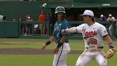 Clemson Pulls Off Hidden Ball Trick on Coastal Carolina in NCAA Regional Finals