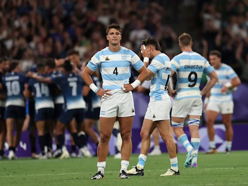 Argentina reaccionó, pero Francia fue mejor y le ganó por 26-14 en el rugby olímpico