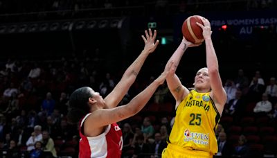 Jackson to appear at 5th Olympics for Australia's Opals. Mills, Giddey in Boomers team