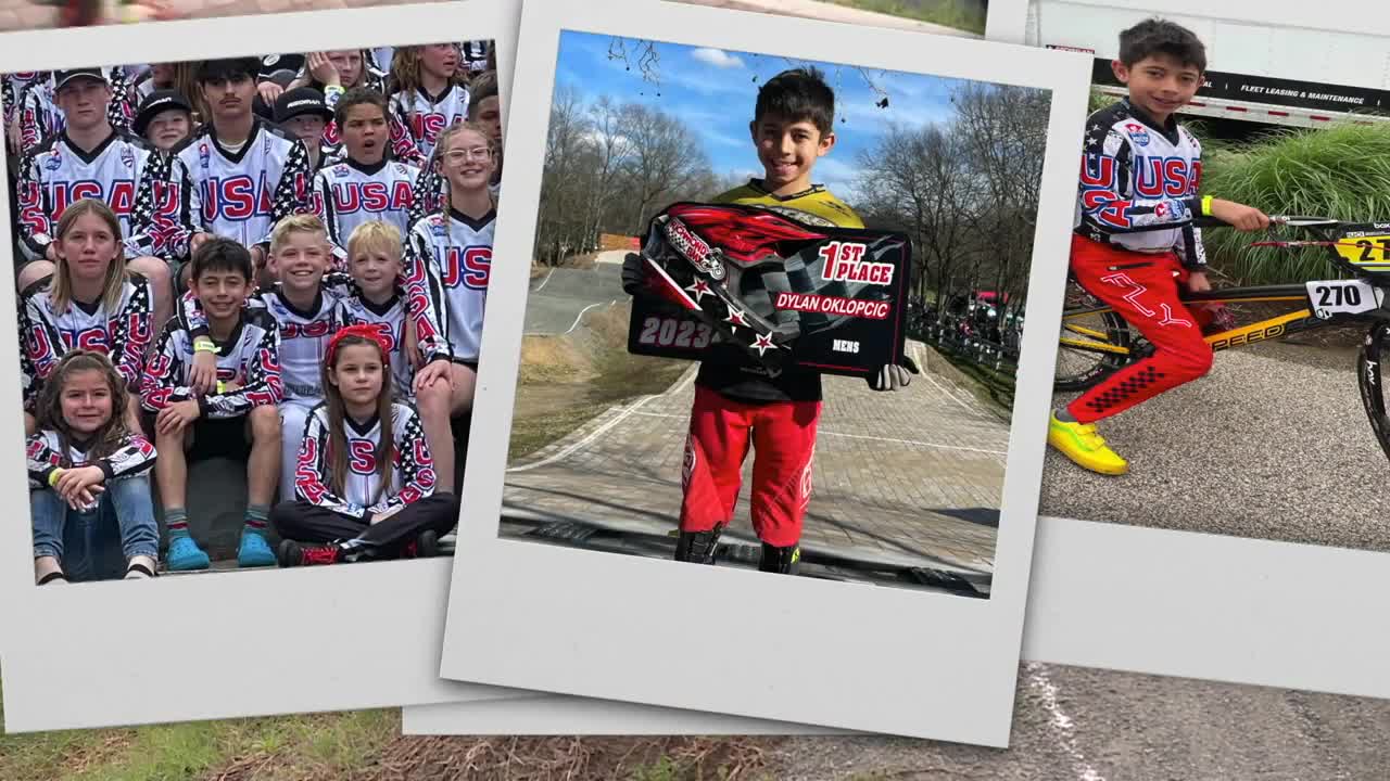 How 10-year-old Dylan Oklopcic became one of the best BMX racers in the world