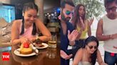 Sumona Chakravarti celebrates her birthday in Romania with Khatron Ke Khiladi 14 contestants; calls it ‘memorable’ | - Times of India