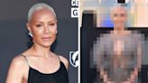Jada Pinkett Smith Wore An Optical Illusion Dress To The "Bad Boys: Ride Or Die" Premiere, And It Needs...