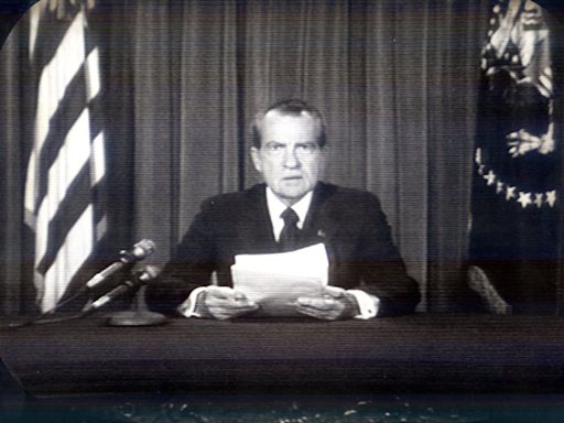 On This Day, Aug. 8: Nixon announces resignation on TV