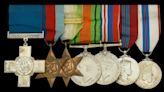 Medals awarded to ‘buried alive’ Blitz hero expected to sell for up to £120,000