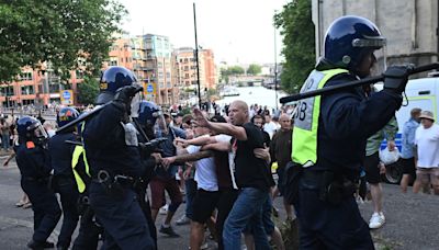 UK riots live: Dozens arrested as government warns far-right thugs ‘will pay the price’