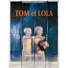 Affiche de cinéma française de TOM ET LOLA - 120x160 cm.