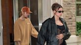 Justin Bieber Can’t Stop Smiling As He Cradles Hailey Bieber’s Baby Bump
