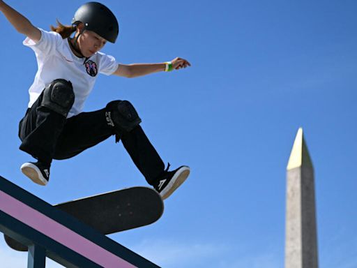 Here comes the sun: Teenage skaters fall and rise again at Paris Games