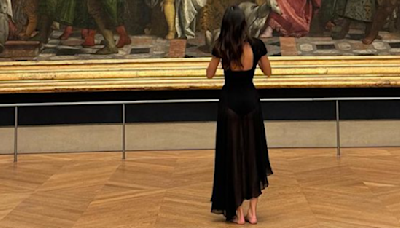 Everyone's Spiraling Over Kendall Jenner's Photos from the Louvre