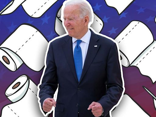 Biden sleuths point to chair to debunk accusations he soiled himself at D-Day celebration