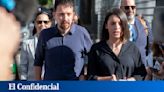 Insultos y amenazas a Irene Montero y Pablo Iglesias a su llegada a los juzgados: "Sois unos miserables"