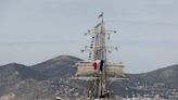 Olympics-Paris 2024 Olympics flame sets sail for France in final relay leg