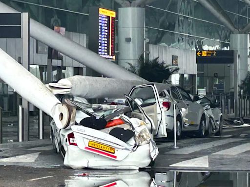 Delhi Airport T1 Canopy Collapse: Terminal 1 operations suspended, passengers advised to check flight updates - The Economic Times