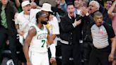 Watch: Jaylen Brown forces OT in Game 1 of the East finals