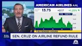 Ted Cruz shills for airlines, claims automatic refunds are "a dumb idea" (Video)