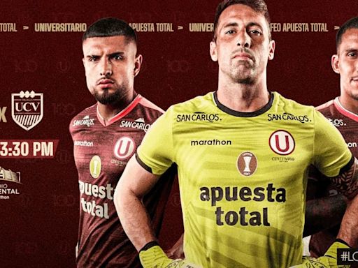 Dónde ver Universitario vs César Vallejo HOY: canal tv online del amistoso en el Estadio Monumental 2024