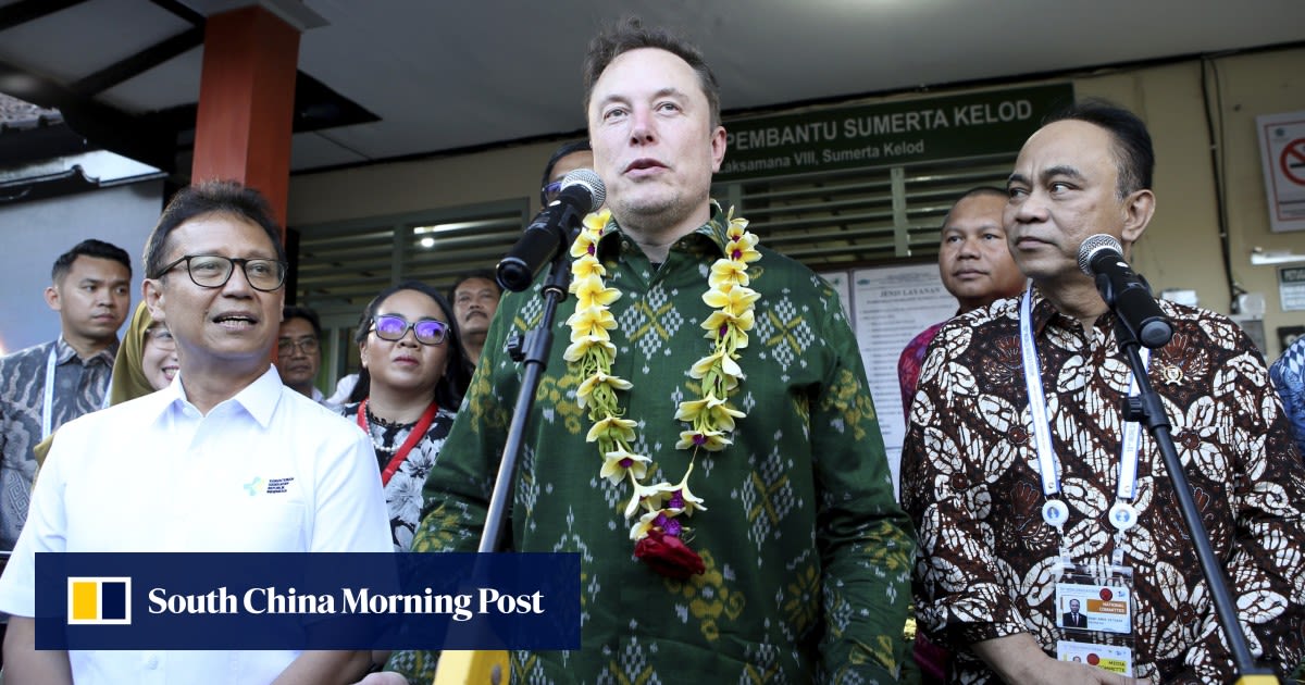 Elon Musk’s fashion diplomacy: the SpaceX CEO just rocked a batik shirt in Bali